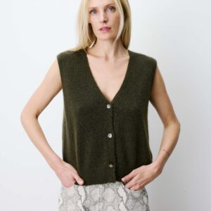 Grace & Mila Nars Sleeveless Cardigan