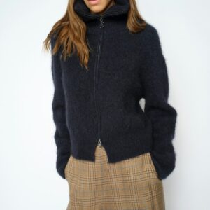 MMHulda Knit Zip Cardigan